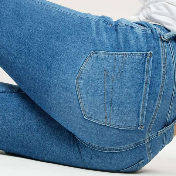 NWT American Eagle Soft Knit Jeggings, Moonstone Blue, Size 4 - Picture 2 of 4